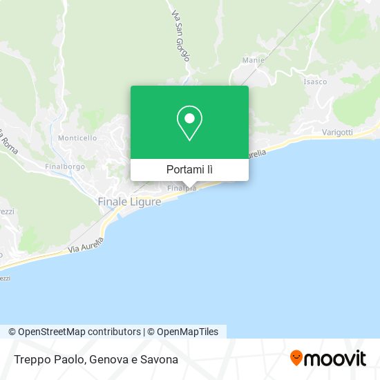 Mappa Treppo Paolo