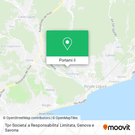 Mappa Tpr-Societa' a Responsabilita' Limitata