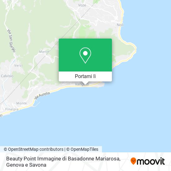 Mappa Beauty Point Immagine di Basadonne Mariarosa