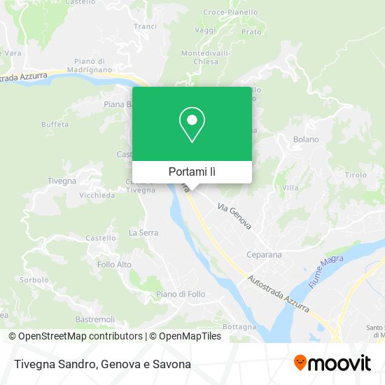 Mappa Tivegna Sandro
