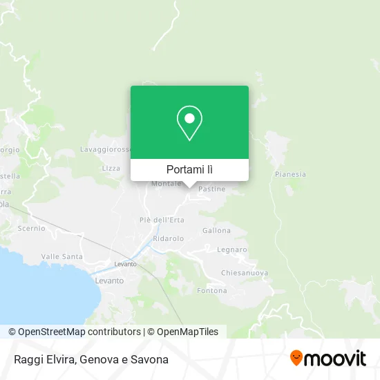 Mappa Raggi Elvira