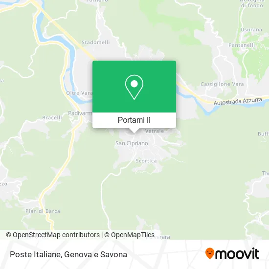 Mappa Poste Italiane