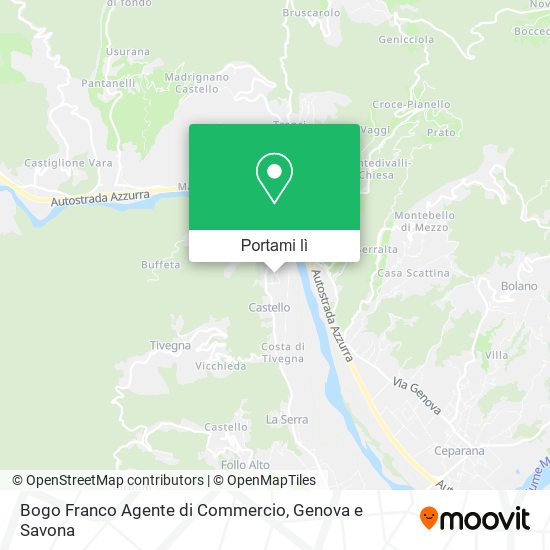 Mappa Bogo Franco Agente di Commercio