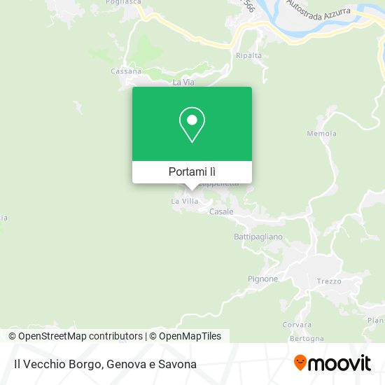 Mappa Il Vecchio Borgo