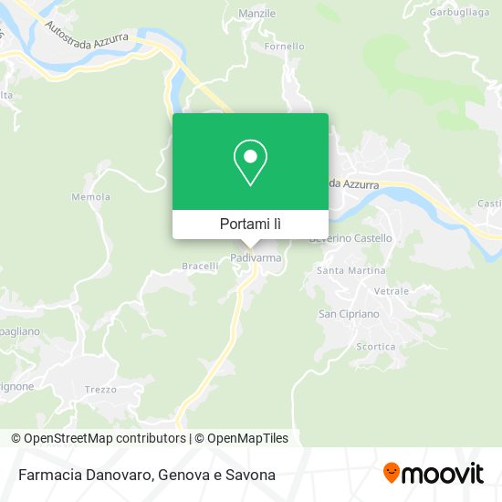 Mappa Farmacia Danovaro