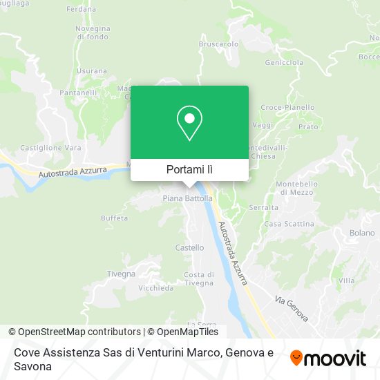 Mappa Cove Assistenza Sas di Venturini Marco