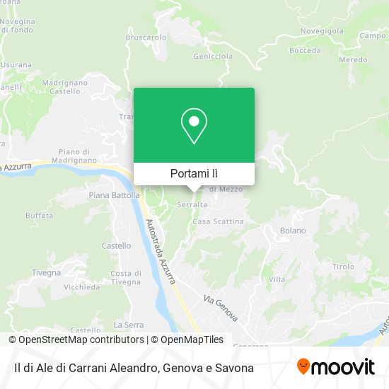 Mappa Il di Ale di Carrani Aleandro