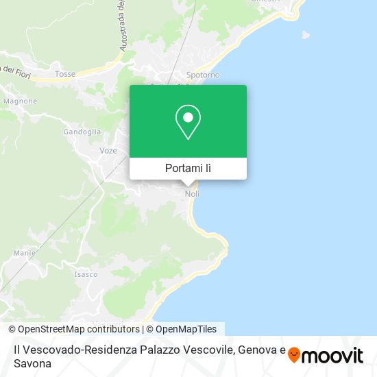 Mappa Il Vescovado-Residenza Palazzo Vescovile