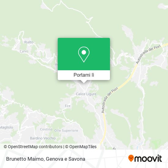 Mappa Brunetto Maimo