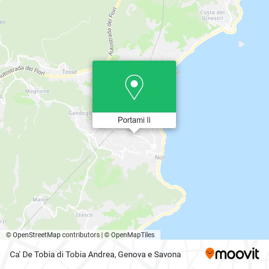 Mappa Ca' De Tobia di Tobia Andrea