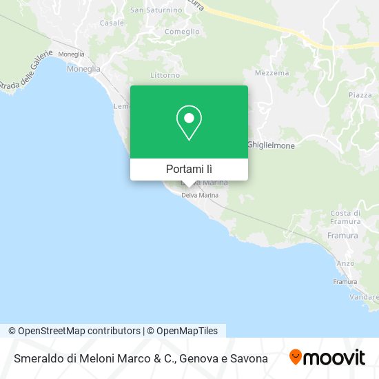 Mappa Smeraldo di Meloni Marco & C.