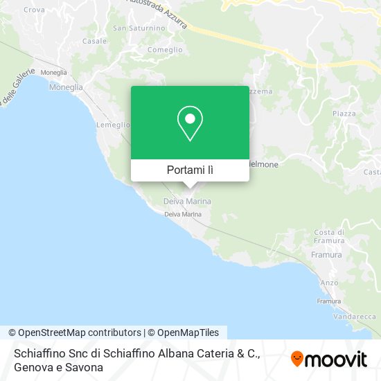 Mappa Schiaffino Snc di Schiaffino Albana Cateria & C.