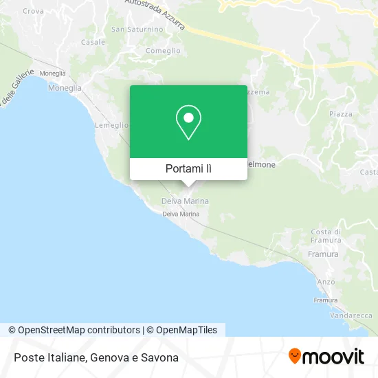 Mappa Poste Italiane