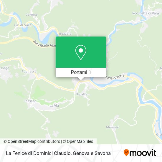 Mappa La Fenice di Dominici Claudio