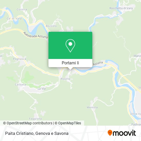 Mappa Paita Cristiano