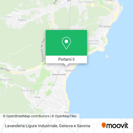 Mappa Lavanderia Ligure Industriale