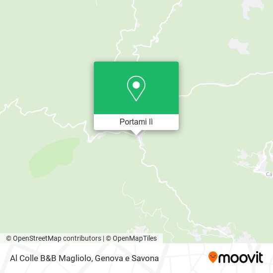 Mappa Al Colle B&B Magliolo