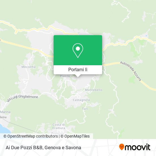 Mappa Ai Due Pozzi B&B