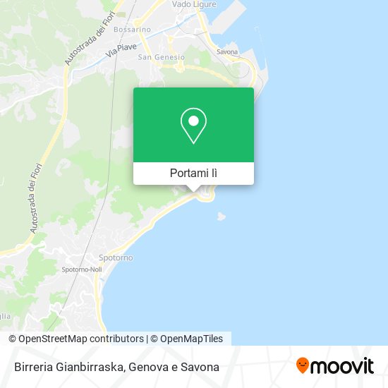 Mappa Birreria Gianbirraska