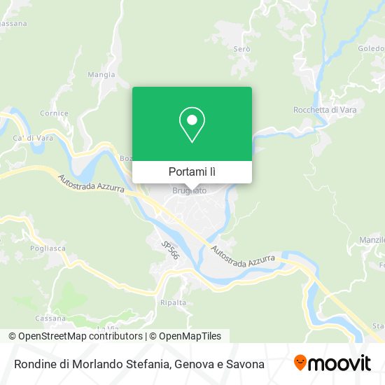 Mappa Rondine di Morlando Stefania