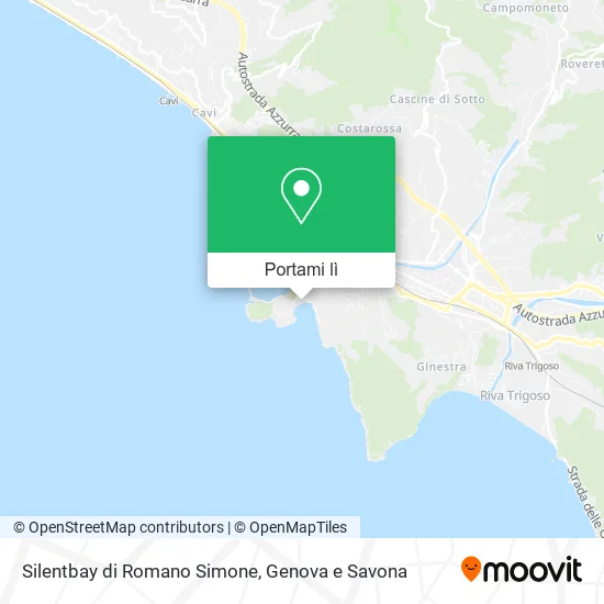 Mappa Silentbay di Romano Simone
