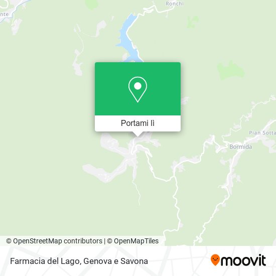 Mappa Farmacia del Lago