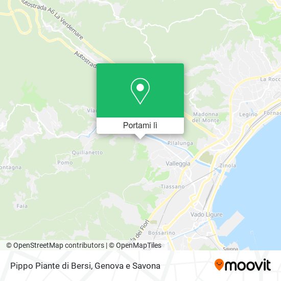 Mappa Pippo Piante di Bersi