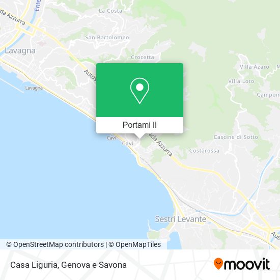 Mappa Casa Liguria