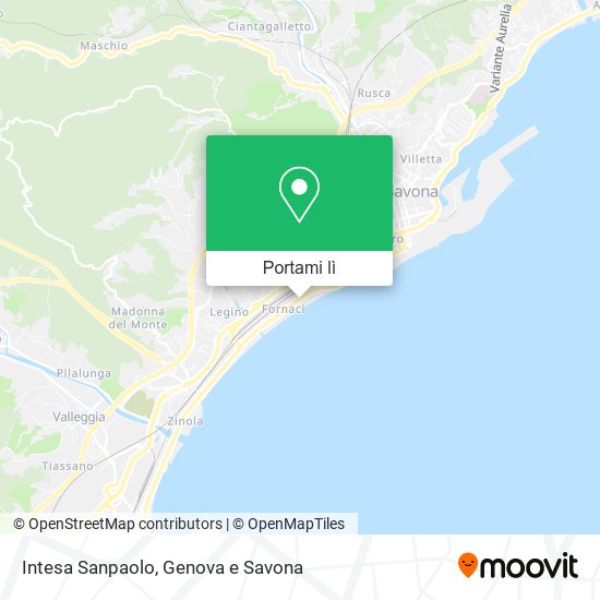 Mappa Intesa Sanpaolo