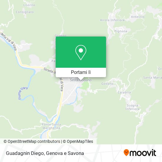 Mappa Guadagnin Diego