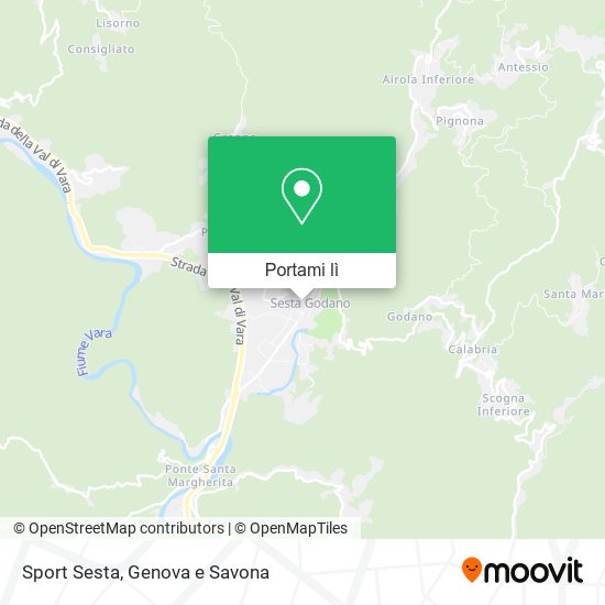 Mappa Sport Sesta