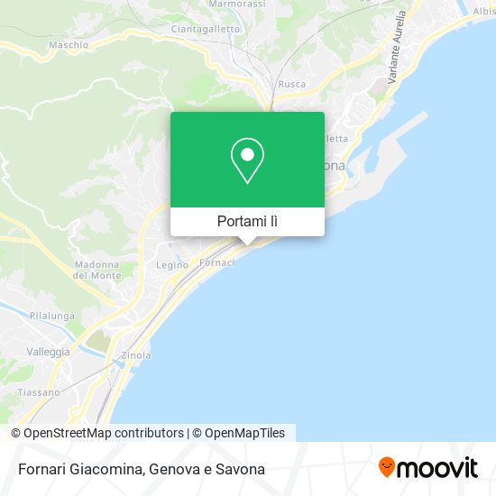 Mappa Fornari Giacomina