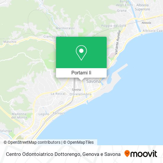 Mappa Centro Odontoiatrico Dottorengo
