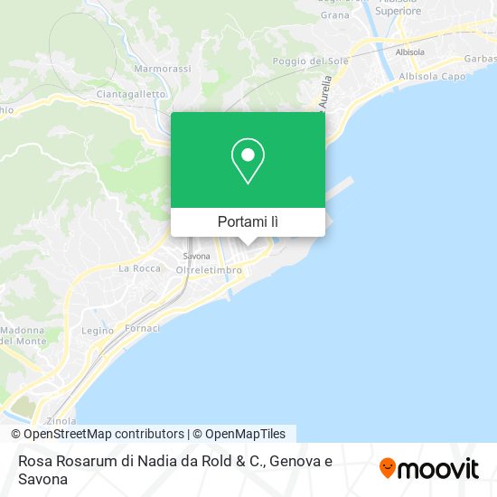 Mappa Rosa Rosarum di Nadia da Rold & C.