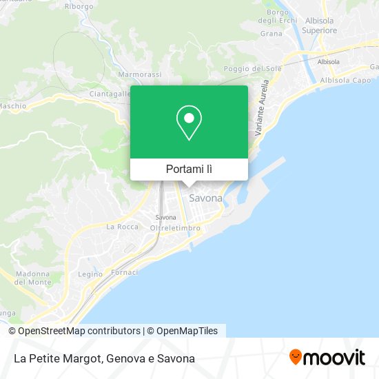 Mappa La Petite Margot