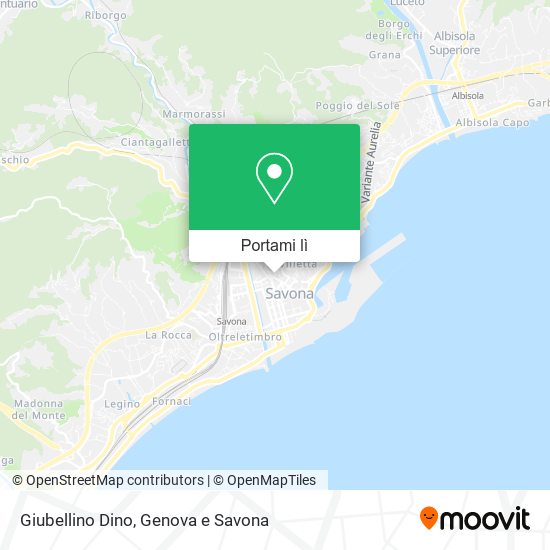 Mappa Giubellino Dino