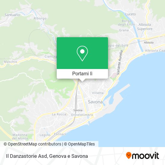 Mappa Il Danzastorie Asd