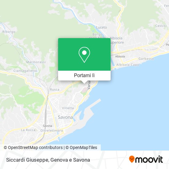 Mappa Siccardi Giuseppe