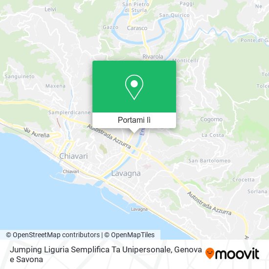 Mappa Jumping Liguria Semplifica Ta Unipersonale