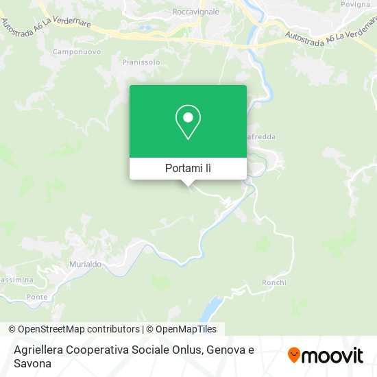 Mappa Agriellera Cooperativa Sociale Onlus