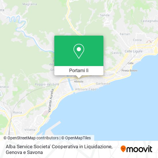 Mappa Alba Service Societa' Cooperativa in Liquidazione