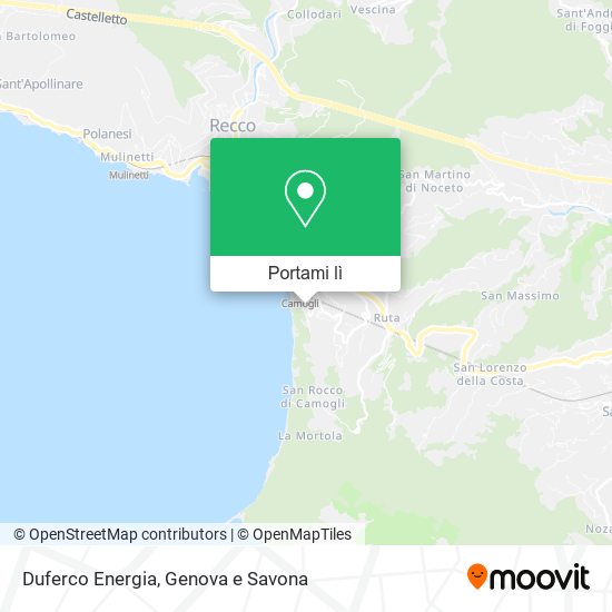 Mappa Duferco Energia