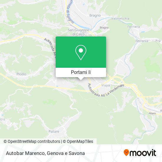 Mappa Autobar Marenco