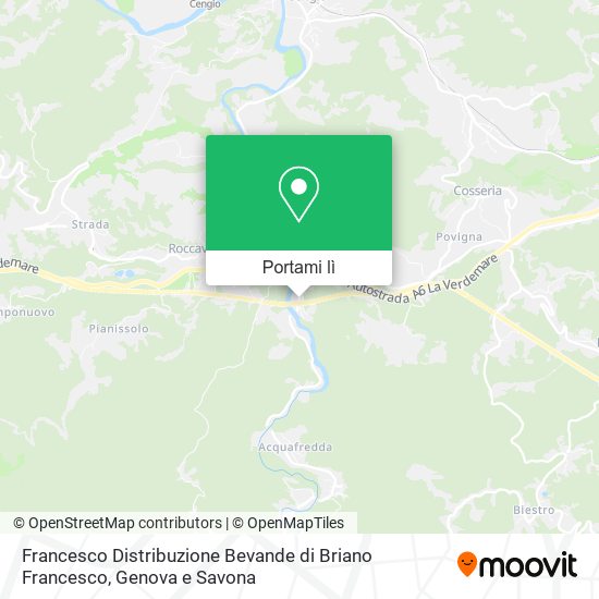 Mappa Francesco Distribuzione Bevande di Briano Francesco