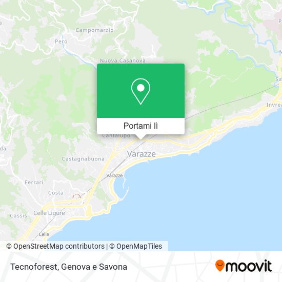 Mappa Tecnoforest