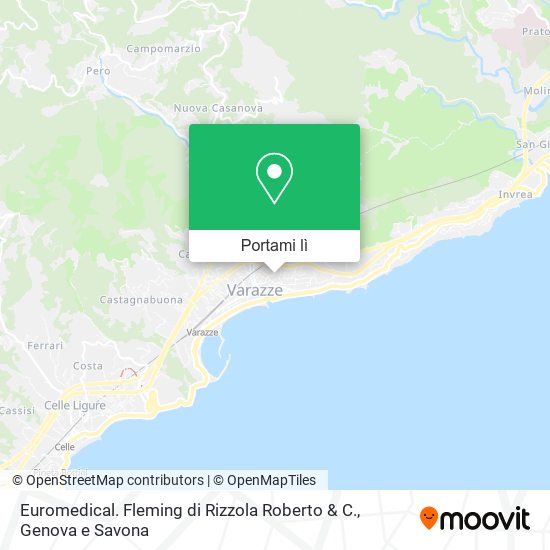 Mappa Euromedical. Fleming di Rizzola Roberto & C.