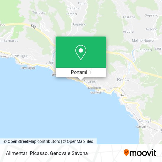 Mappa Alimentari Picasso