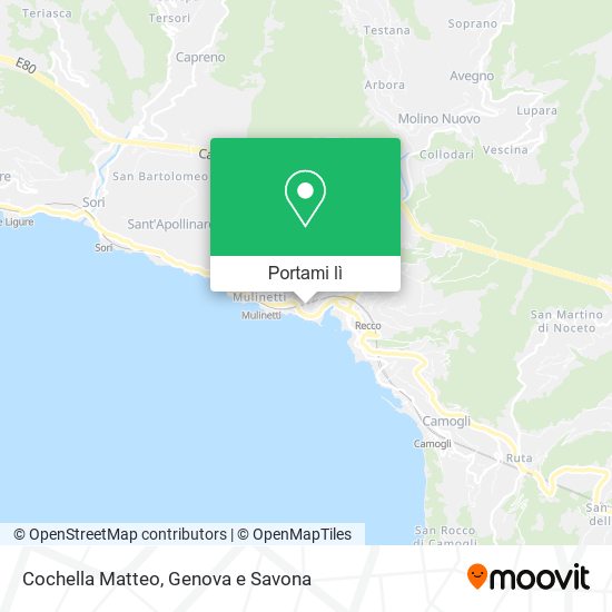 Mappa Cochella Matteo