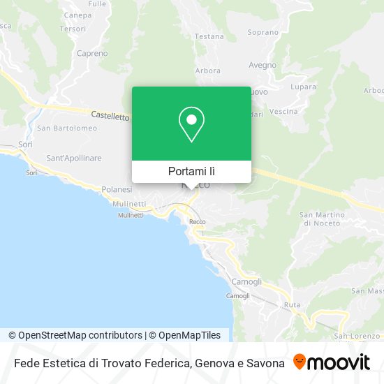 Mappa Fede Estetica di Trovato Federica