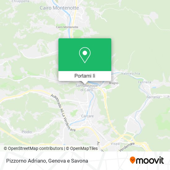 Mappa Pizzorno Adriano